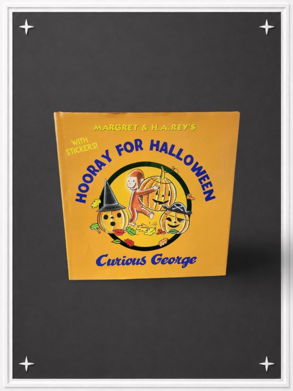 Curious George - Hooray for Halloween | Children's Picture & Sticker Book